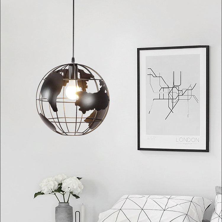 Industriële Wereld Hanglamp – Zwart of Wit – E26 Fitting