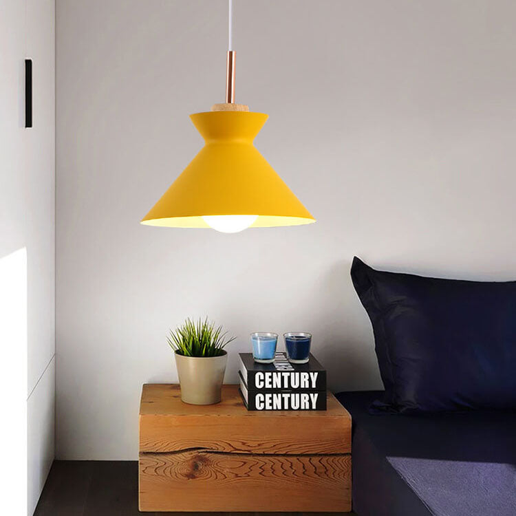 Moderne Scandinavische Kleurrijke Metalen Hanglamp – Verstelbare Hoogte