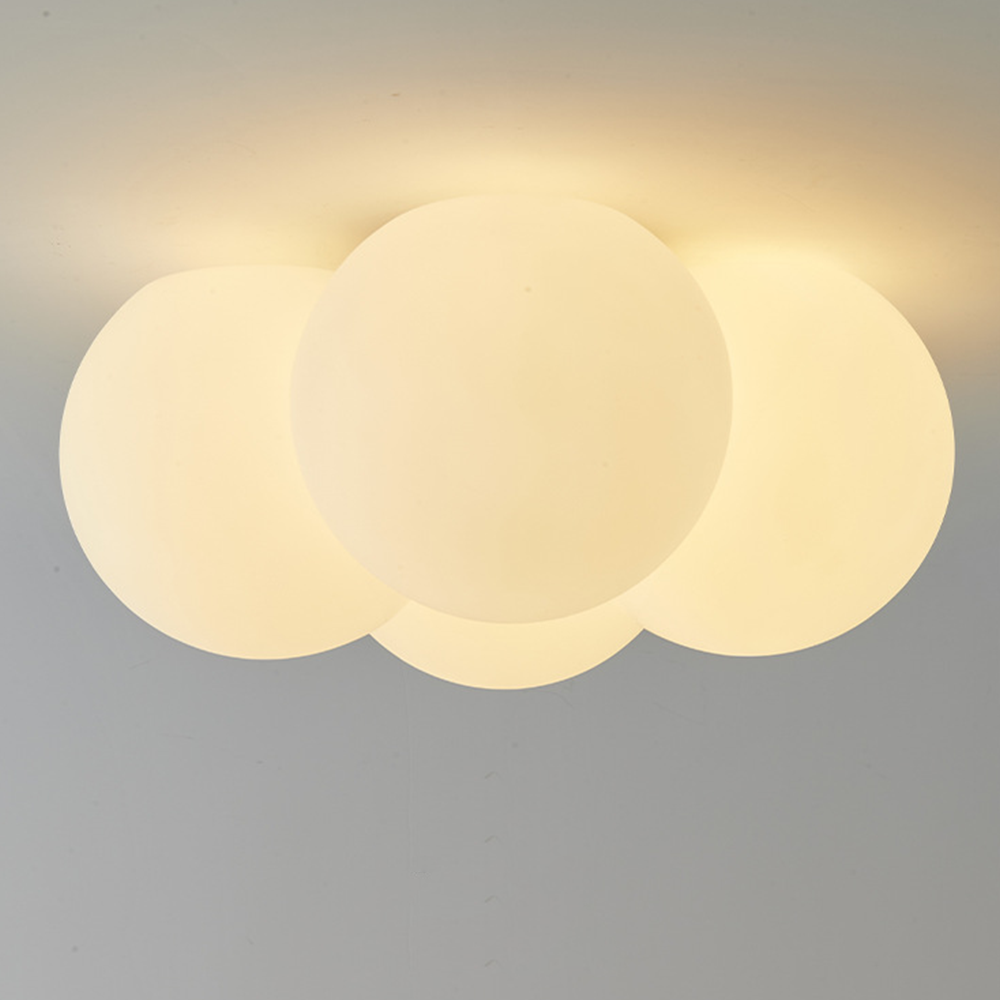 Witte Wolken Bubbels Plafondlamp