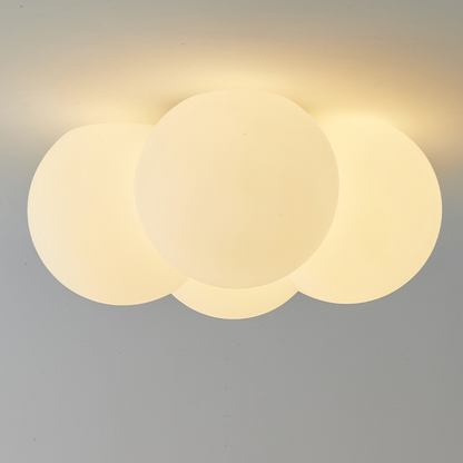 Witte Wolken Bubbels Plafondlamp