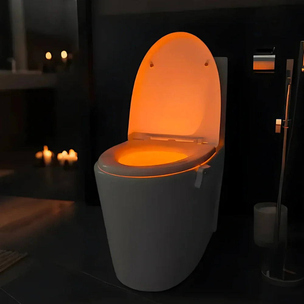 Toilet Nachtlamp – Automatische Nachtlamp met Sensor & 8 Kleuren