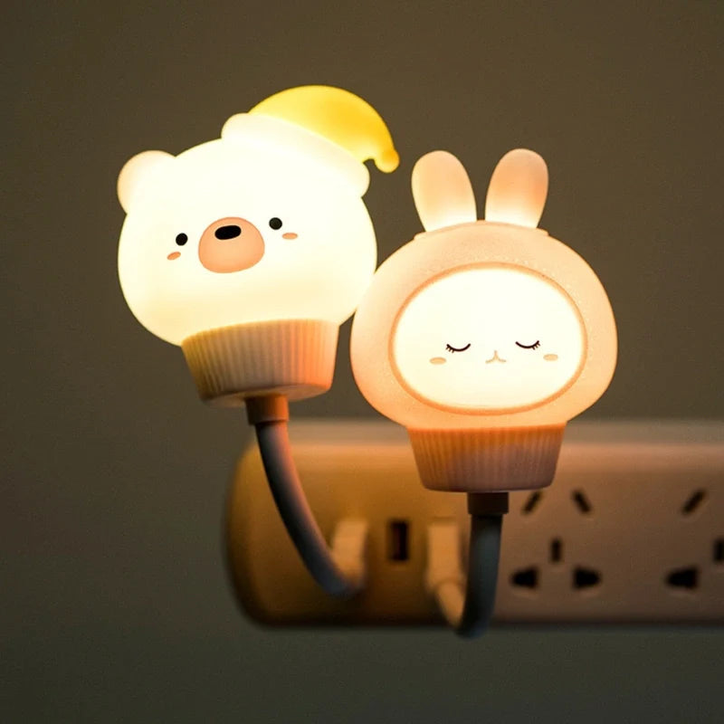 Schattige Nachtlamp – Schattige Dierenlamp met Warm Licht