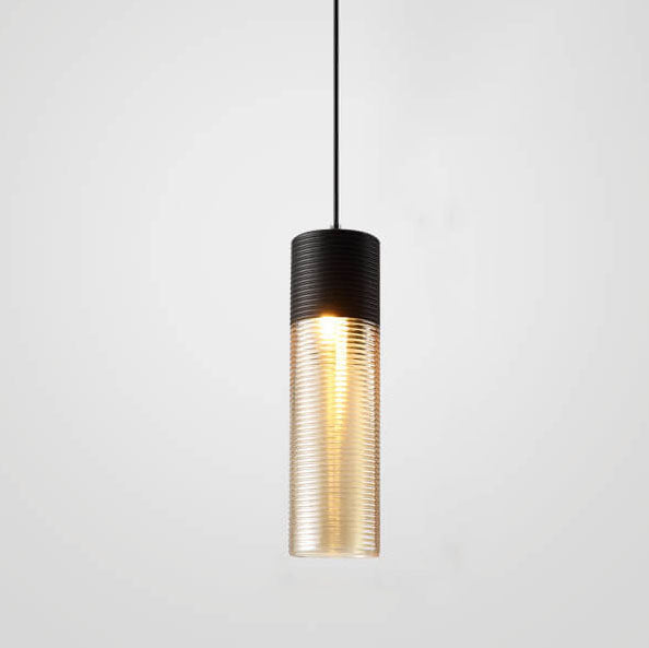 Moderne Glazen Hanglamp – Helder of Zwart Glas met E26 Fitting