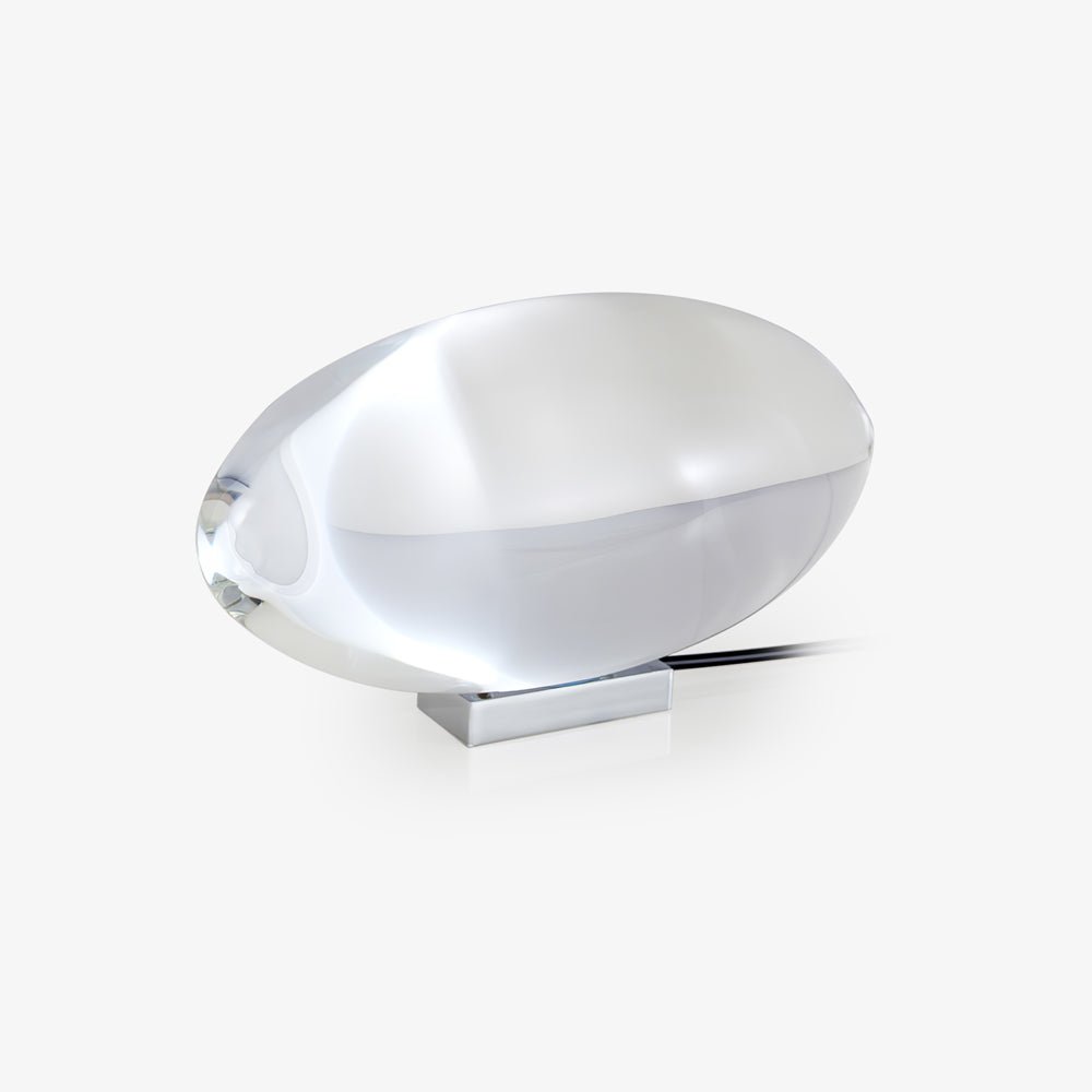 Design Tafellamp met Kristal Lens – Sfeervolle Oogprojectie & LED Lichtstanden