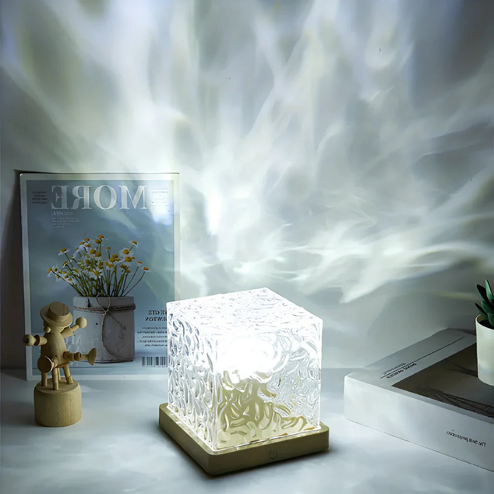 Cubo – Kubus Lamp met Prismatisch Licht
