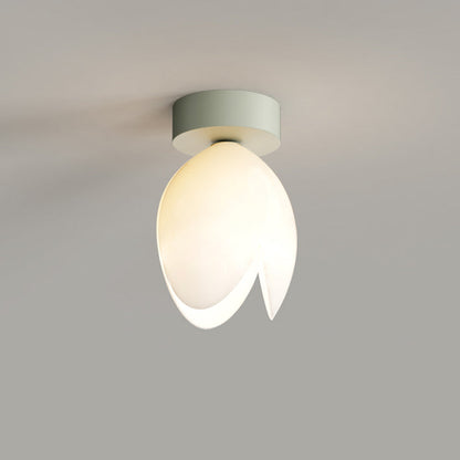 Scandinavische Moderne Plafondlamp – Wit/Groen – 1 of 3 Lichtbronnen