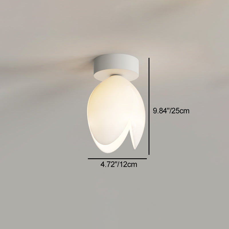 Scandinavische Moderne Plafondlamp – Wit/Groen – 1 of 3 Lichtbronnen