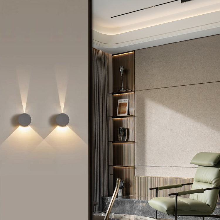 Minimalistische Aluminium LED Wandlamp