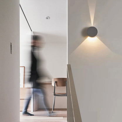 Minimalistische Aluminium LED Wandlamp