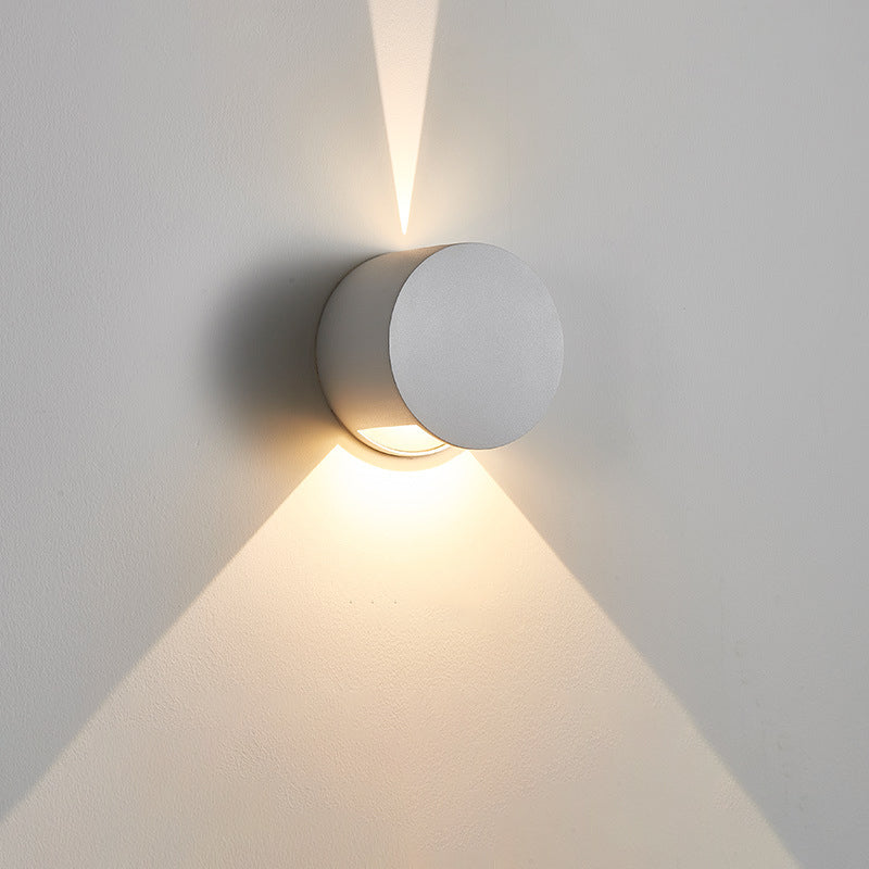 Minimalistische Aluminium LED Wandlamp