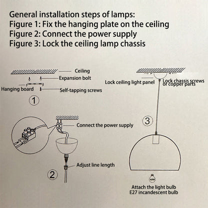 Franse Keramische Hanglamp – Minimalistische Kegelvorm, E26 Fitting