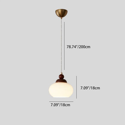 Minimalistische Walnoot Houten Hanglamp – Modern Acryl/IJzer – E26 Fitting