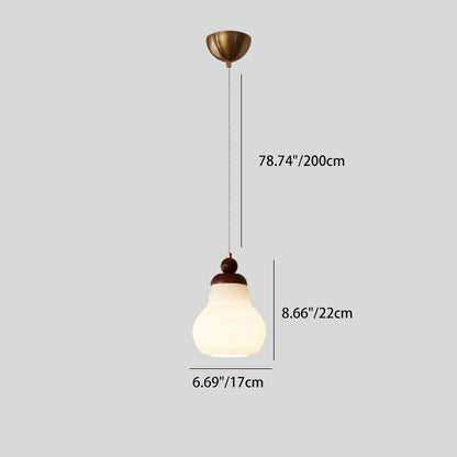 Minimalistische Walnoot Houten Hanglamp – Modern Acryl/IJzer – E26 Fitting