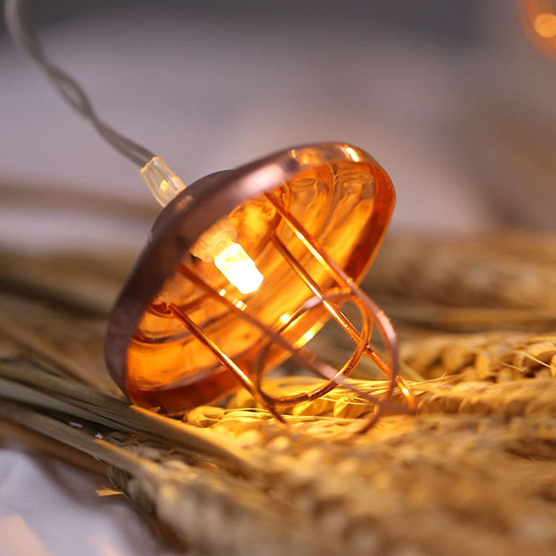 Bronzen Art Deco LED Lichtslinger – Sfeervolle String Light (10 / 20 / 40 LED’s)