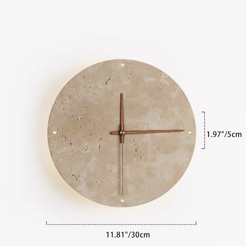 Minimalistische Wandlamp met Klok Design – LED 18W/24W