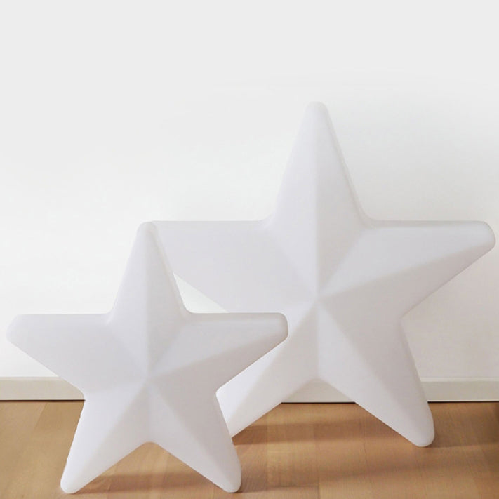 Sfeervolle Stervormige LED Outdoor Lamp – Wit – 5 V (Plug-in & Solar)