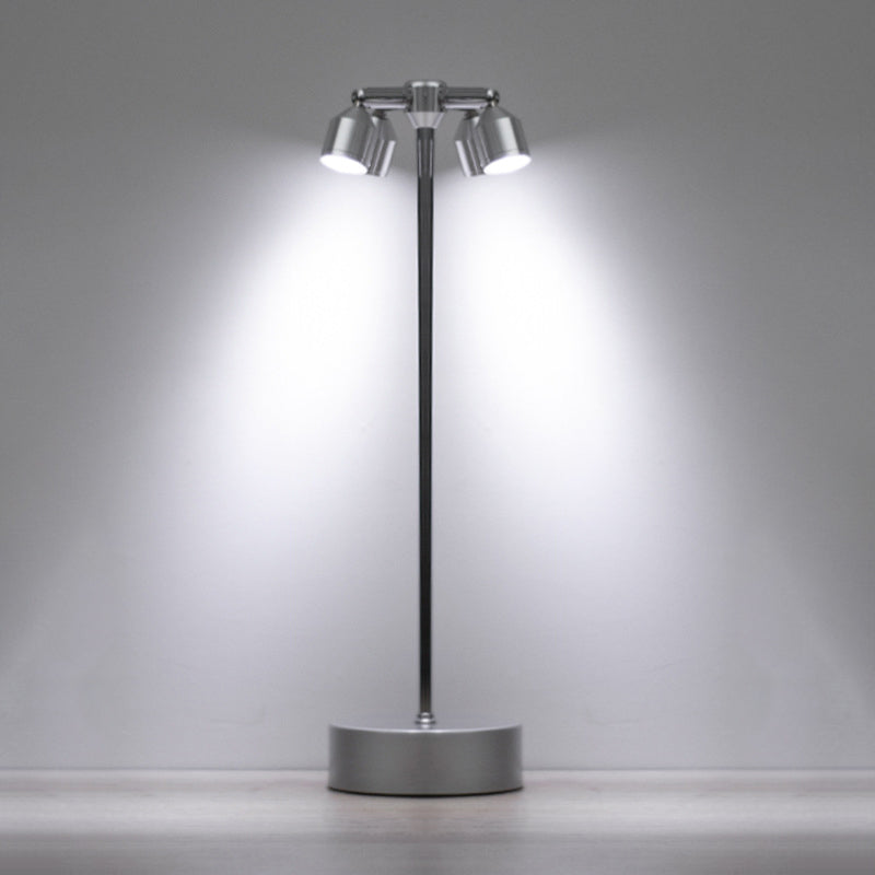 Minimalistische LED Tafellamp van IJzer – 1, 2 of 4 Lichtpunten