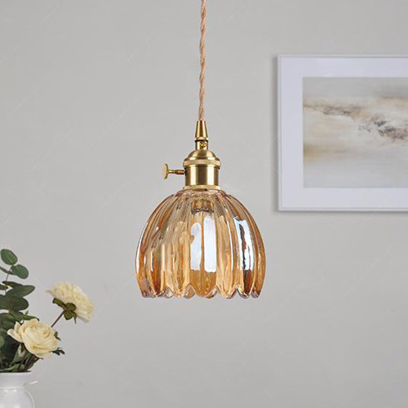 Scandinavische Glazen Hanglamp – Meerdere Kleuren met E26 Fitting
