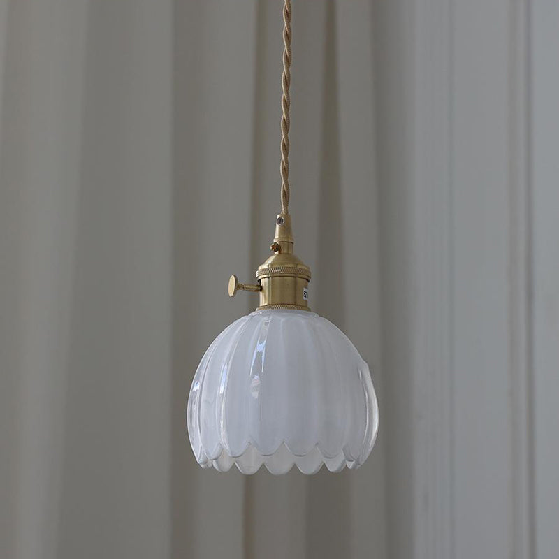 Scandinavische Glazen Hanglamp – Meerdere Kleuren met E26 Fitting