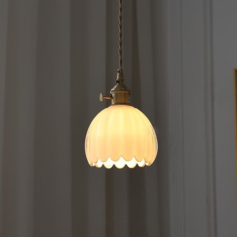 Scandinavische Glazen Hanglamp – Meerdere Kleuren met E26 Fitting