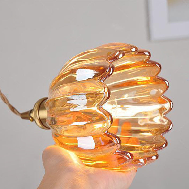 Scandinavische Glazen Hanglamp in Meerdere Kleuren