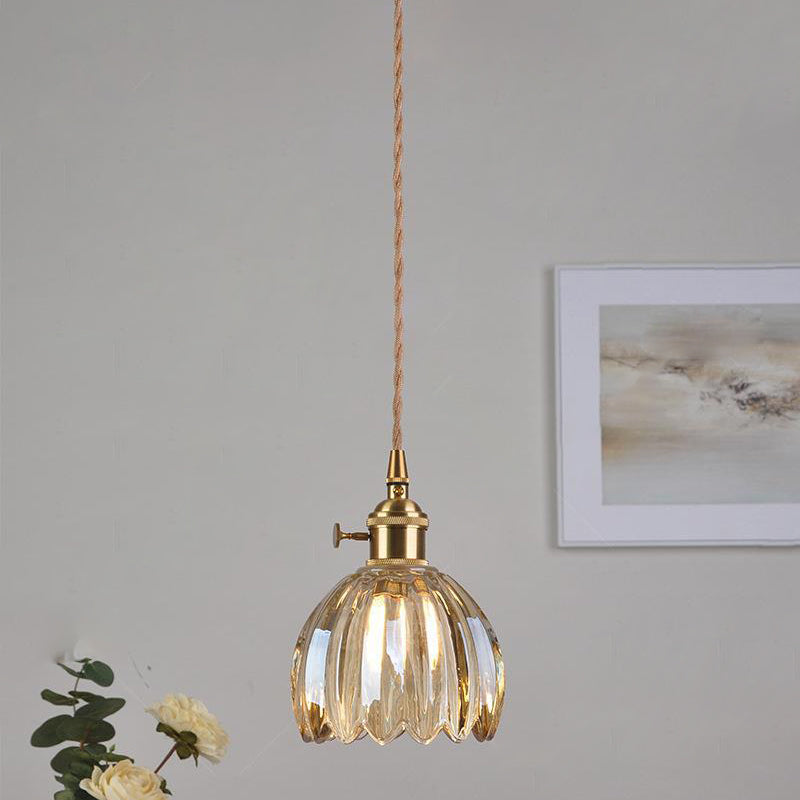Scandinavische Glazen Hanglamp – Meerdere Kleuren met E26 Fitting