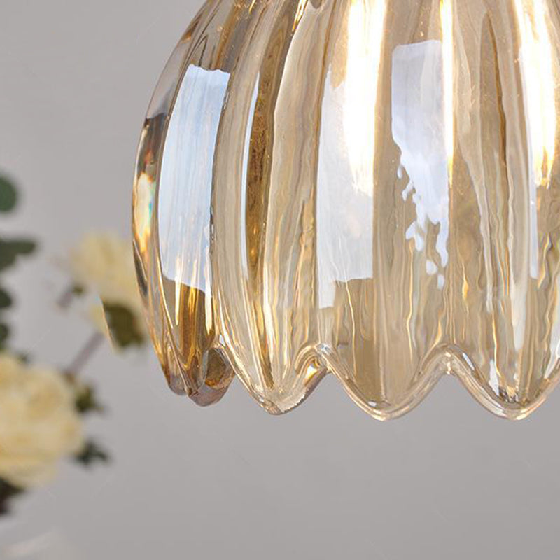 Scandinavische Glazen Hanglamp in Meerdere Kleuren