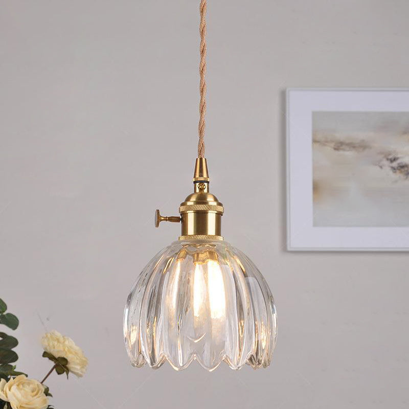 Scandinavische Glazen Hanglamp in Meerdere Kleuren