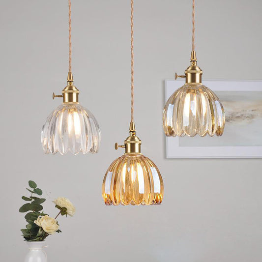 Scandinavische Glazen Hanglamp – Meerdere Kleuren met E26 Fitting