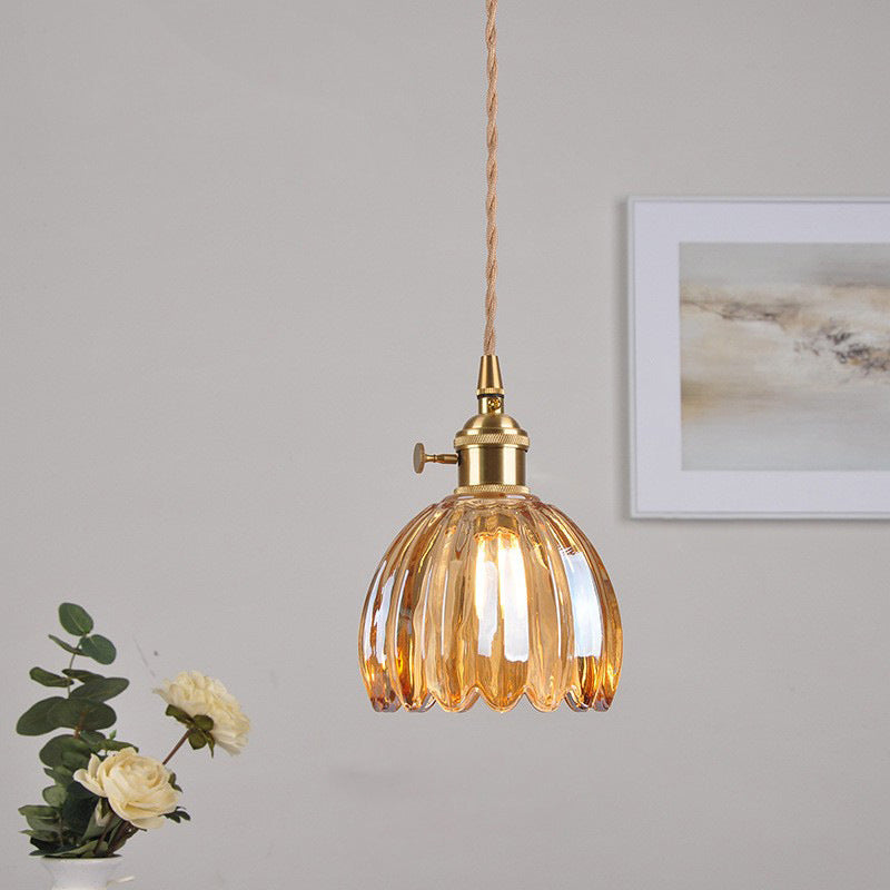 Scandinavische Glazen Hanglamp – Meerdere Kleuren met E26 Fitting