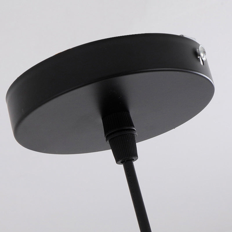 Industriële Rode Hanglamp – IJzeren Design – 1-licht, 3 Maten