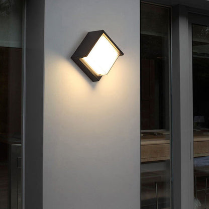 Minimalistische Buiten LED Wandlamp – Rond of Vierkant, Klein of Groot