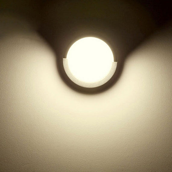 Minimalistische Buiten LED Wandlamp – Rond of Vierkant, Klein of Groot