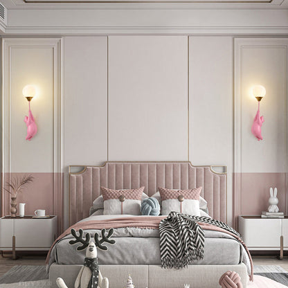 Scandinavische Speelse Wandlamp – Resin & PVC – 220V-240V – G9 Fitting