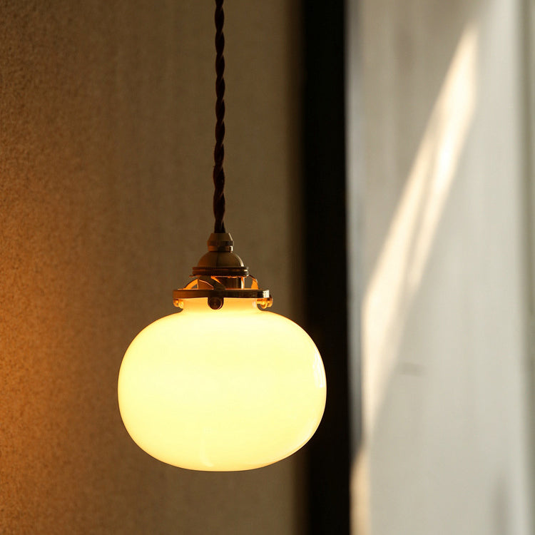 Vintage Koperen Hanglamp – Goud – E26 Fitting