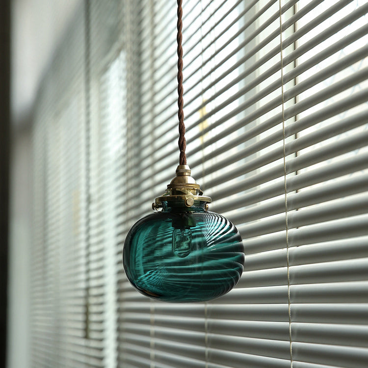 Vintage Koperen Hanglamp – Goud – E26 Fitting