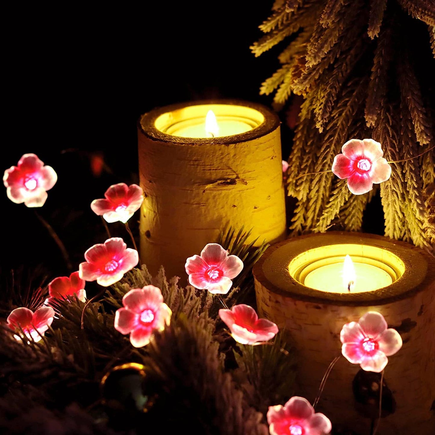 Roze LED Decoratieve Lichtslinger – Creatief – 4.5 V (30 LED’s)