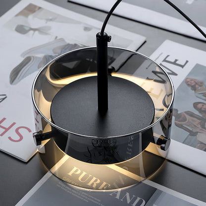 Minimalistische Hanglamp – Smoke Gray – LED 12W (1200lm)