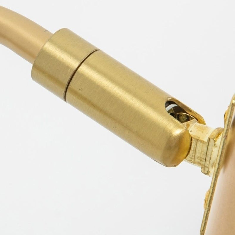 Industriële Draaibare Wandlamp – Zwart of Goud – 1-lichts Cilinderdesign