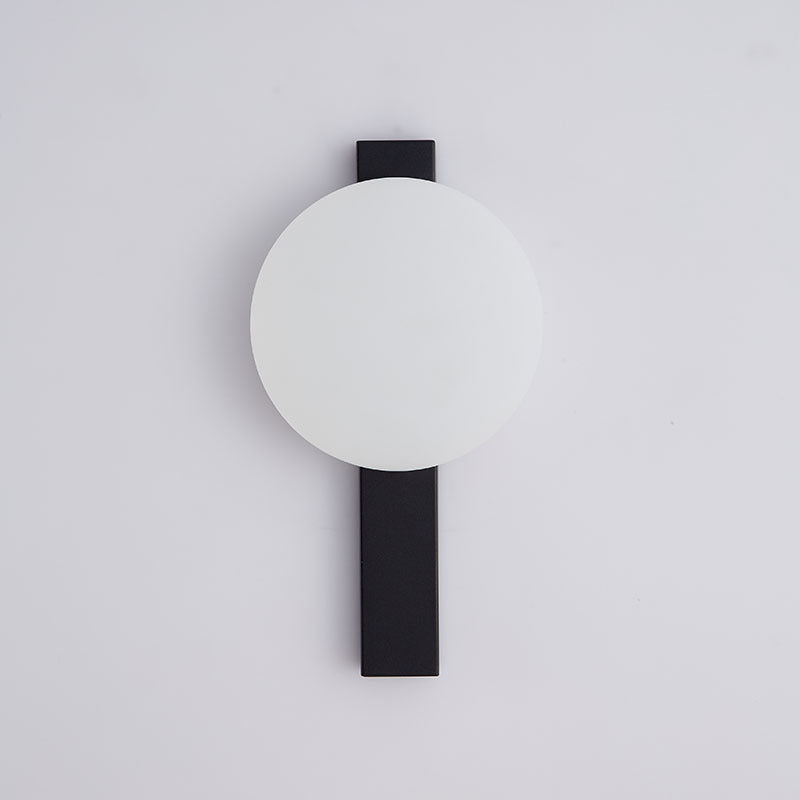 Minimalistische Wandlamp met Geïntegreerde LED – Zwart of Brons