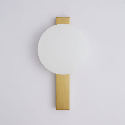 Minimalistische Wandlamp met Geïntegreerde LED – Zwart of Brons