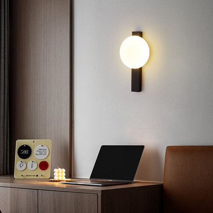 Minimalistische Wandlamp met Geïntegreerde LED – Zwart of Brons