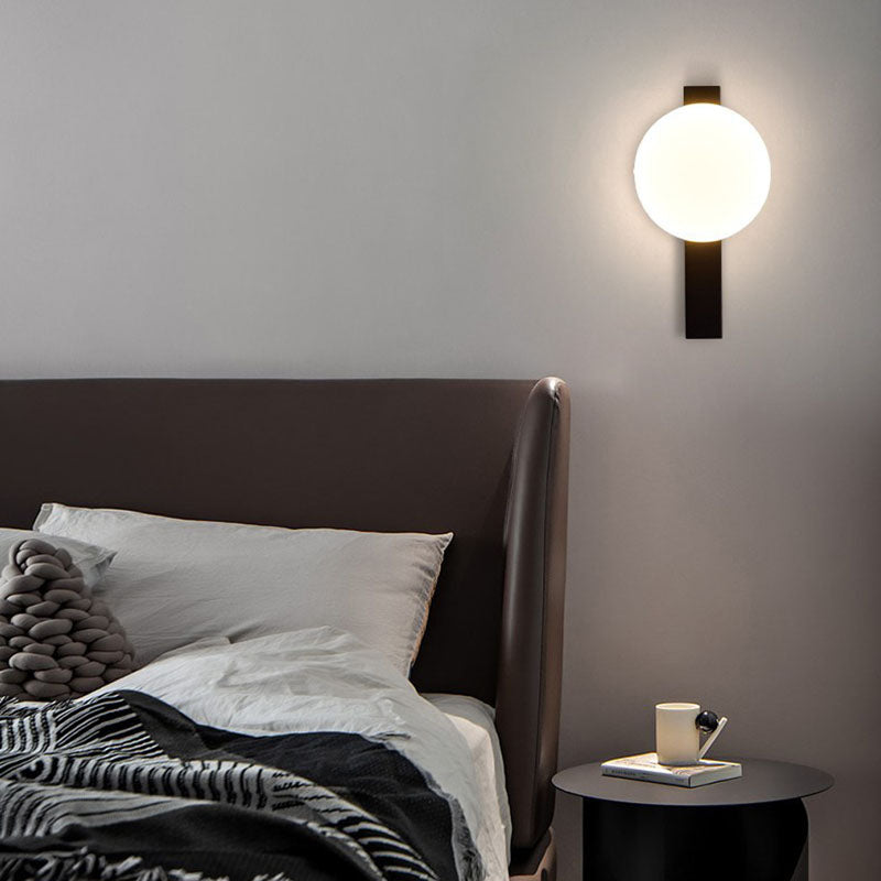 Minimalistische Wandlamp met Geïntegreerde LED – Zwart of Brons