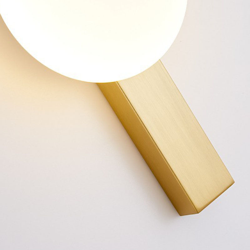 Minimalistische Wandlamp met Geïntegreerde LED – Zwart of Brons