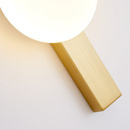 Minimalistische Wandlamp met Geïntegreerde LED – Zwart of Brons