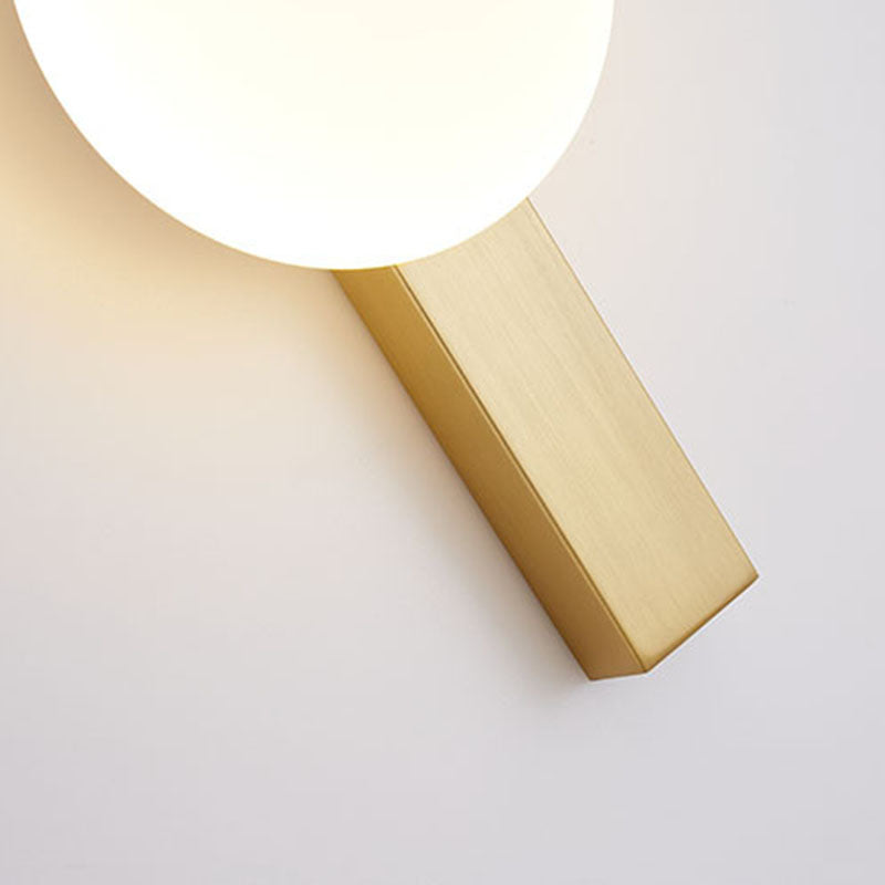 Minimalistische Wandlamp met Geïntegreerde LED – Zwart of Brons