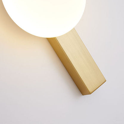 Minimalistische Wandlamp met Geïntegreerde LED – Zwart of Brons