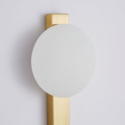 Minimalistische Wandlamp met Geïntegreerde LED – Zwart of Brons