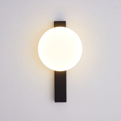 Minimalistische Wandlamp met Geïntegreerde LED – Zwart of Brons