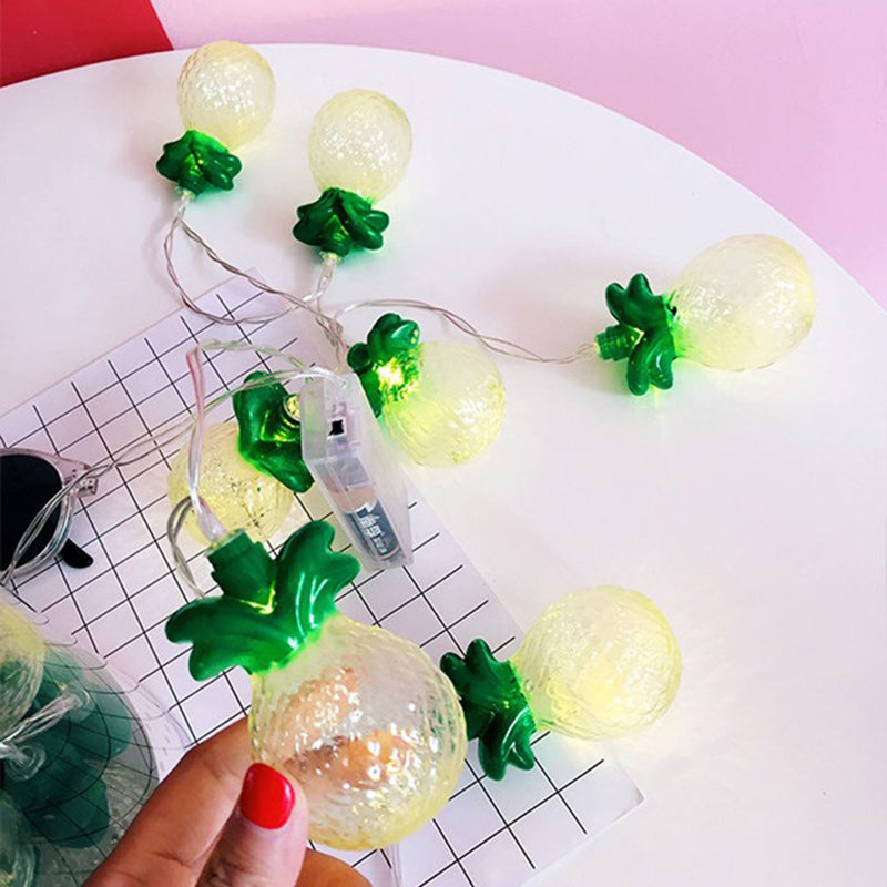 Gele Art Deco LED Lichtslinger – USB – Warme Sfeerverlichting (20 LED’s)